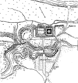 План крепости и города Рагнит