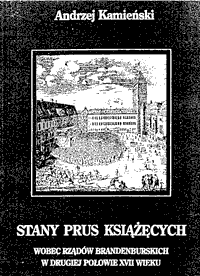 Обложка книги А.Каменьского 'Состояние Прусского княжества'