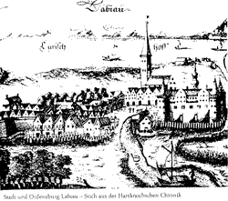 Город и орденская крепость Лабиау