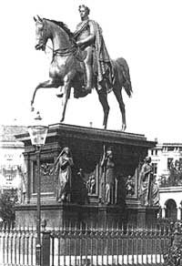 Памятник прусскому королю Фридриху Вильгельму III в Кенигсберге