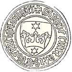 Старинная печать Лебенихта 1413 г.