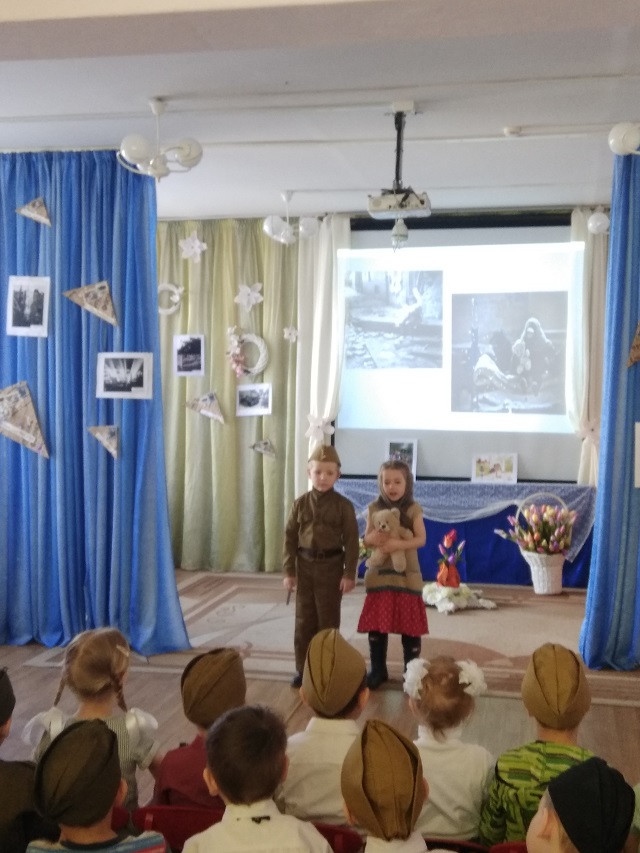 В детском саду № 133 состоялся конкурс чтецов  «Весна Победы», посвященный 74-летию Победы в Великой Отечественной войне
