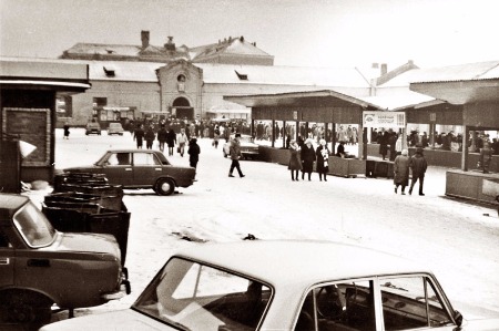 Рынок на ул. Баранова (1988 год)