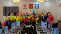 «Янтарные» и польские моржи встретились в администрации Калининграда