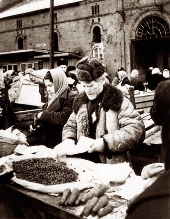 Рынок на ул. Баранова (1960 год)